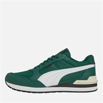 Puma Mens ST Runner V4 Nylon Trainers Dark Myrtle/White/Black