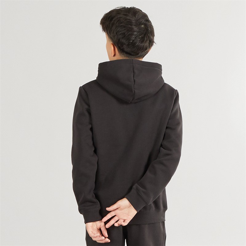 Puma Junior Boys Sportstyle Fleece Hoodie Puma Black