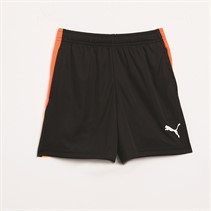 Puma Junior Boys Individual Liga Training Shorts 2 Puma Black/Heat Fire