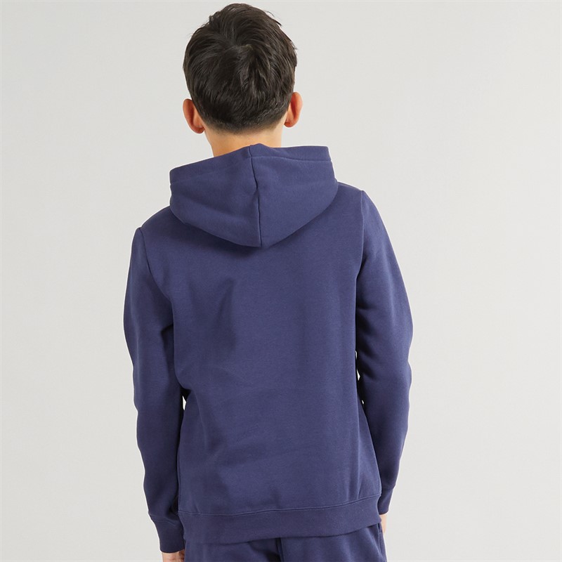 Puma Junior Boys Sportstyle Fleece Hoodie Puma Navy