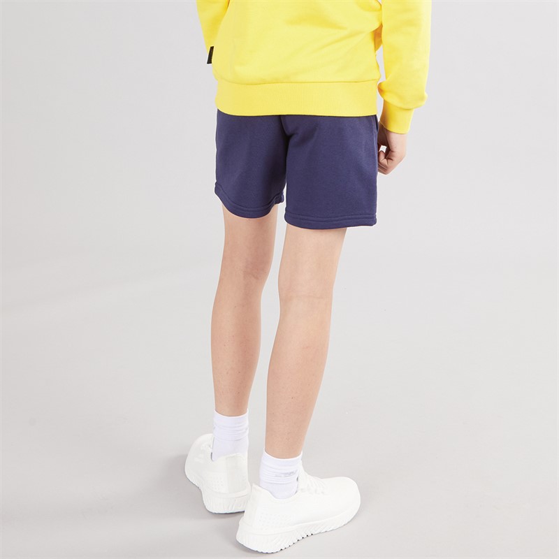 Puma Junior Boys Sportstyle Fleece Shorts Puma Navy