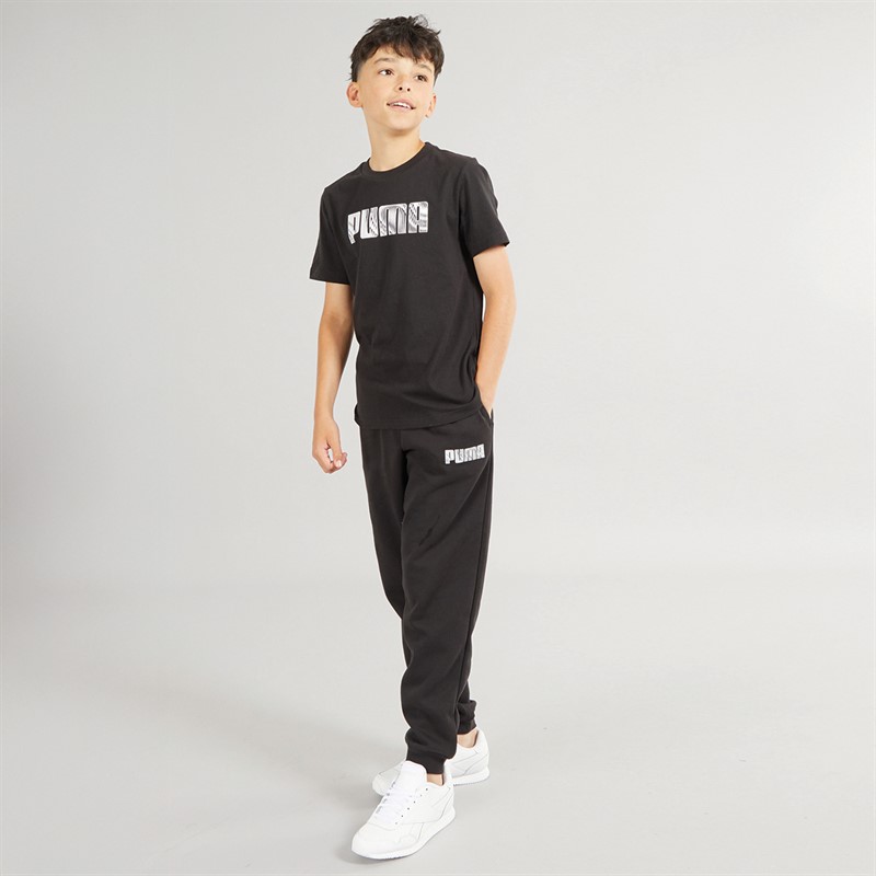 Puma Junior Boys Sportstyle Fleece Sweat Pants Puma Black