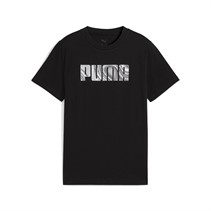 Puma Junior Boys Sportstyle Wording T-Shirt Puma Black