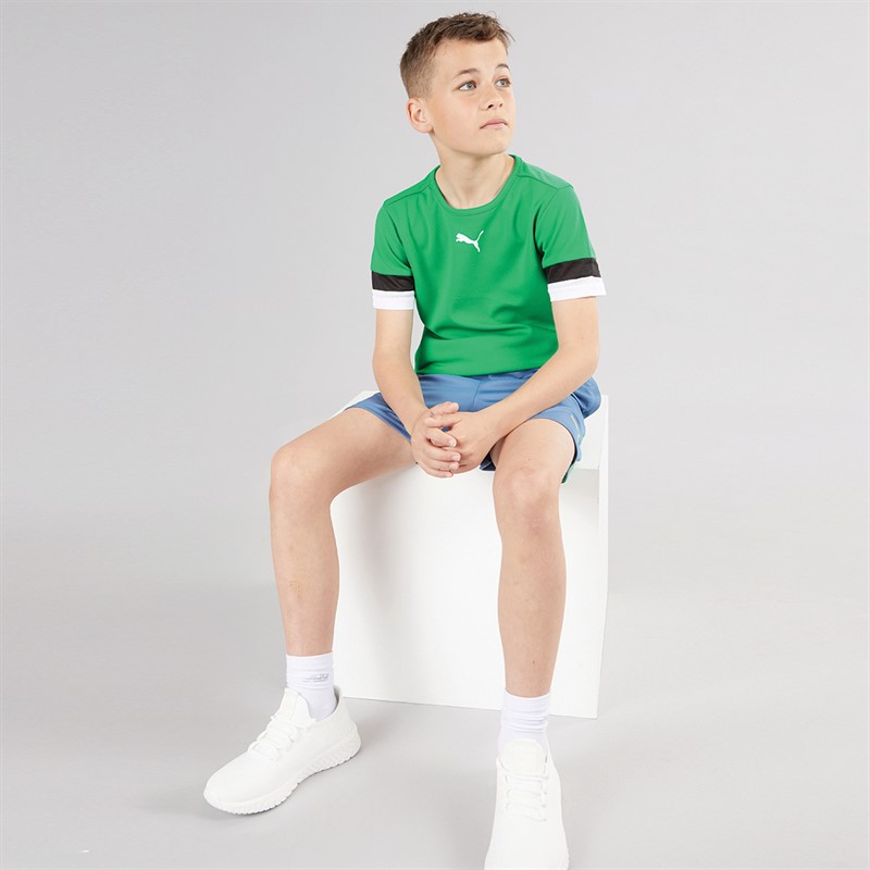 Puma Jungen TeamRISE Fußball Trikots Grün