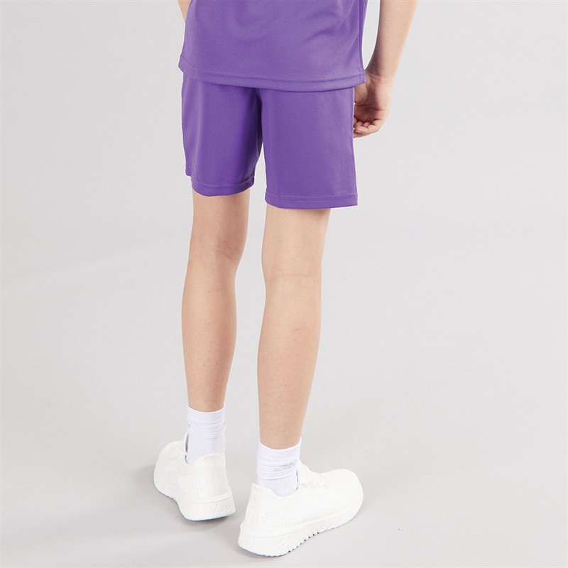 Puma Jungen teamRISE Performance Sportshorts Lila