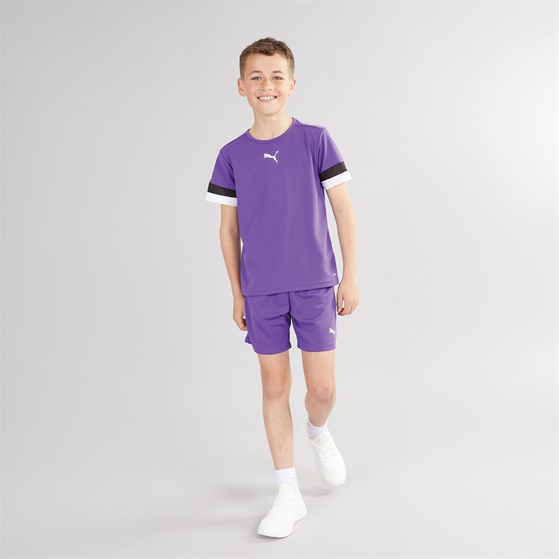 Puma Jungen teamRISE Performance Sportshorts Lila