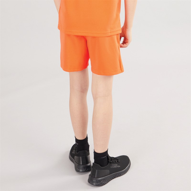 Puma Jungen teamRISE Performance Sportshorts Orange
