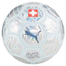 Puma SFV Suisse Ballon de Football d'Entraînement Puma Blanc/Bleu Glacé