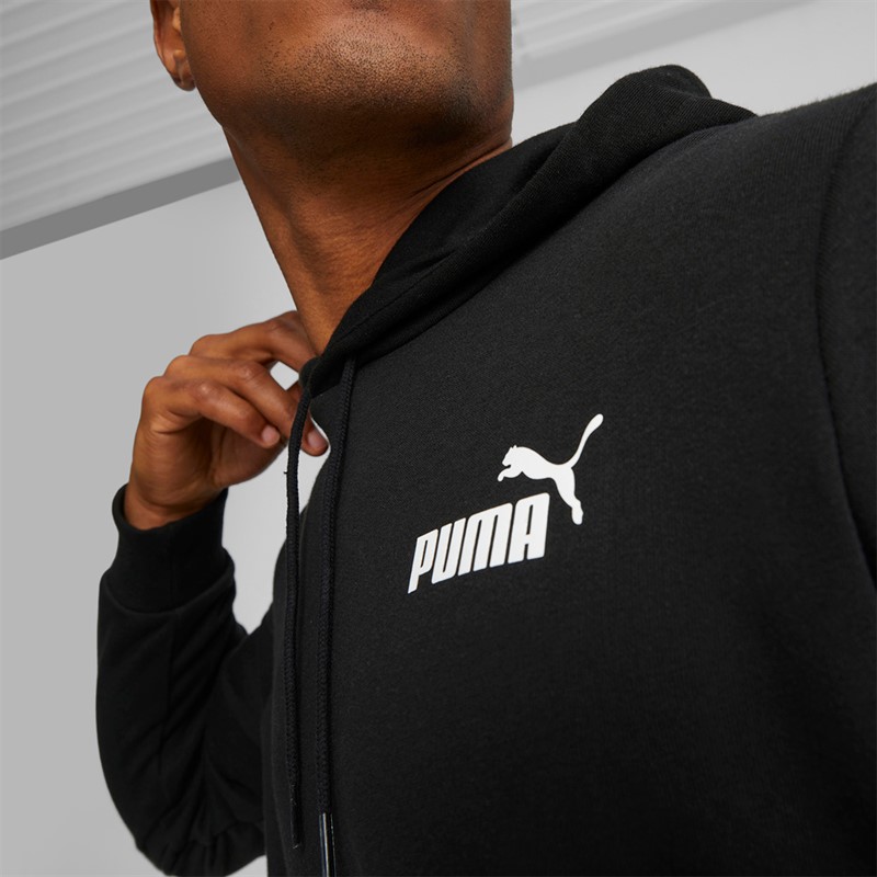 Puma Heren Essentials + Tape Hoodie Puma Zwart