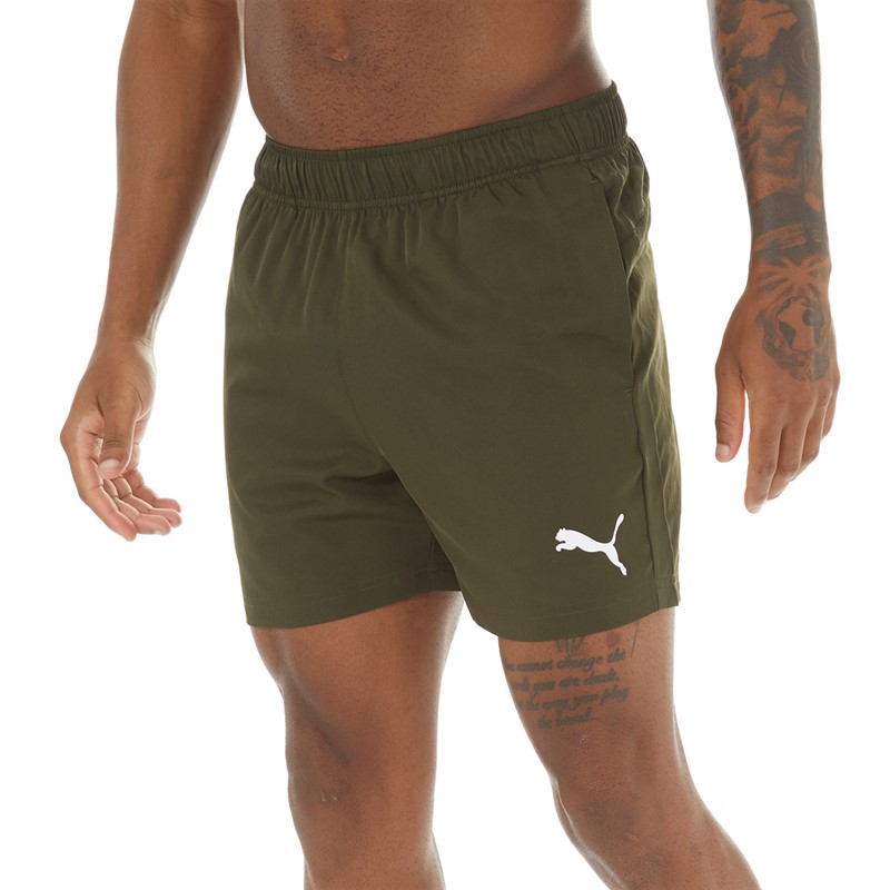 Puma Heren Essentials 5 Shorts Bos Nacht