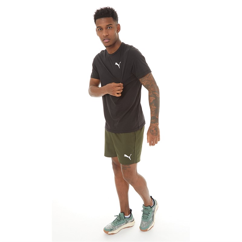 Puma Heren Essentials 5 Shorts Bos Nacht