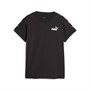 Puma T-shirt med tape til juniorPiger Puma sort