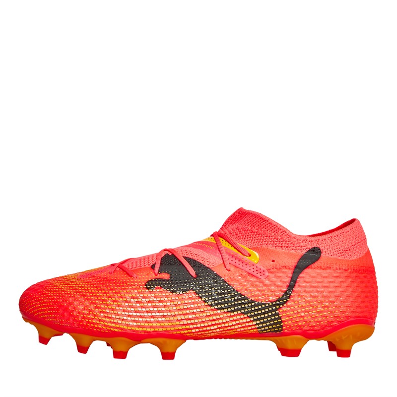 Puma Chaussures de football Homme Future 7 Pro FG AG Terrain ferme artificiel Coucher de soleil