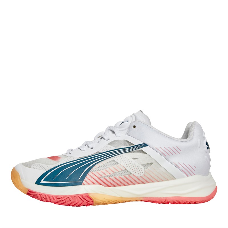 Puma Damen Accelerate Nitro SQD Hallenschuhe Puma Weiß