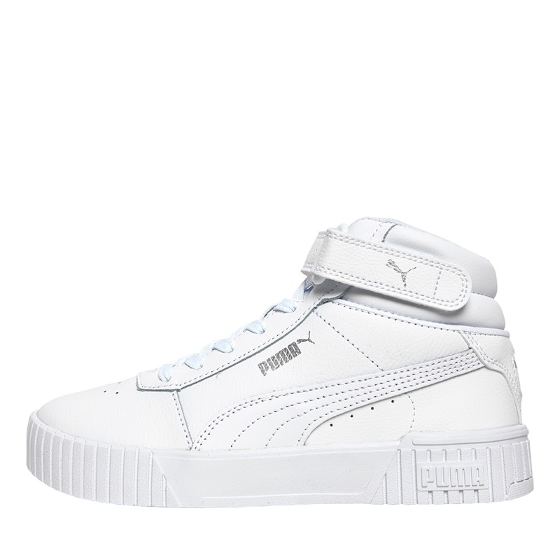 Puma Basket montantes Carina 2.0 Puma blanches Fille juniors