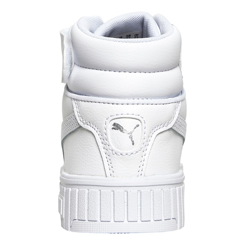 Puma Basket montantes Carina 2.0 Puma blanches Fille juniors