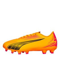 Puma Chaussures de football Junior Ultra Play FG/AG Terrain ferme/artificiel Soleil Stream