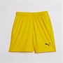 Puma Short de sport Liga Core Junior Jaune Cyber/Noir