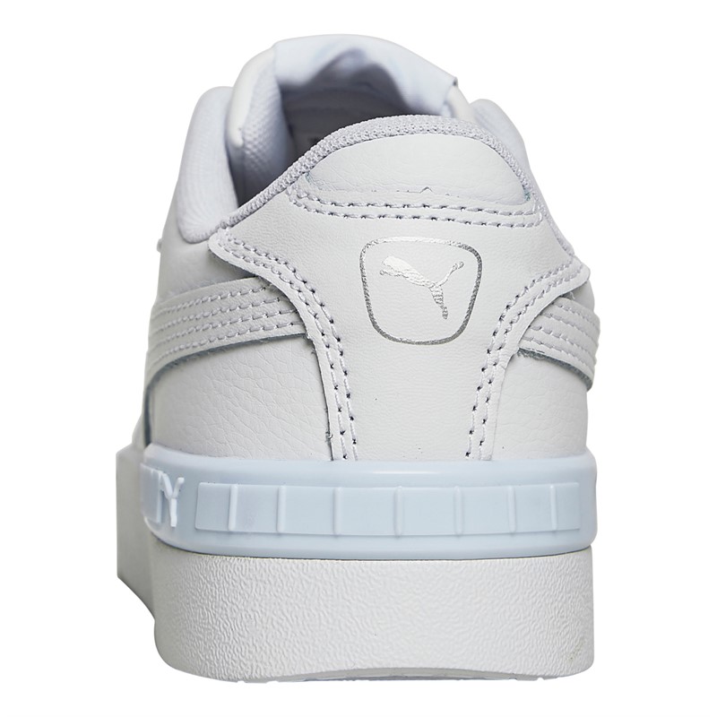 Puma Baskets Jada Fille Junior Blanc/Blanc/Argent