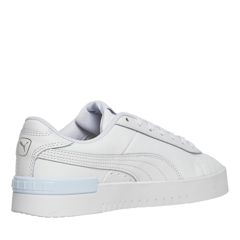 Puma Baskets Jada Fille Junior Blanc/Blanc/Argent