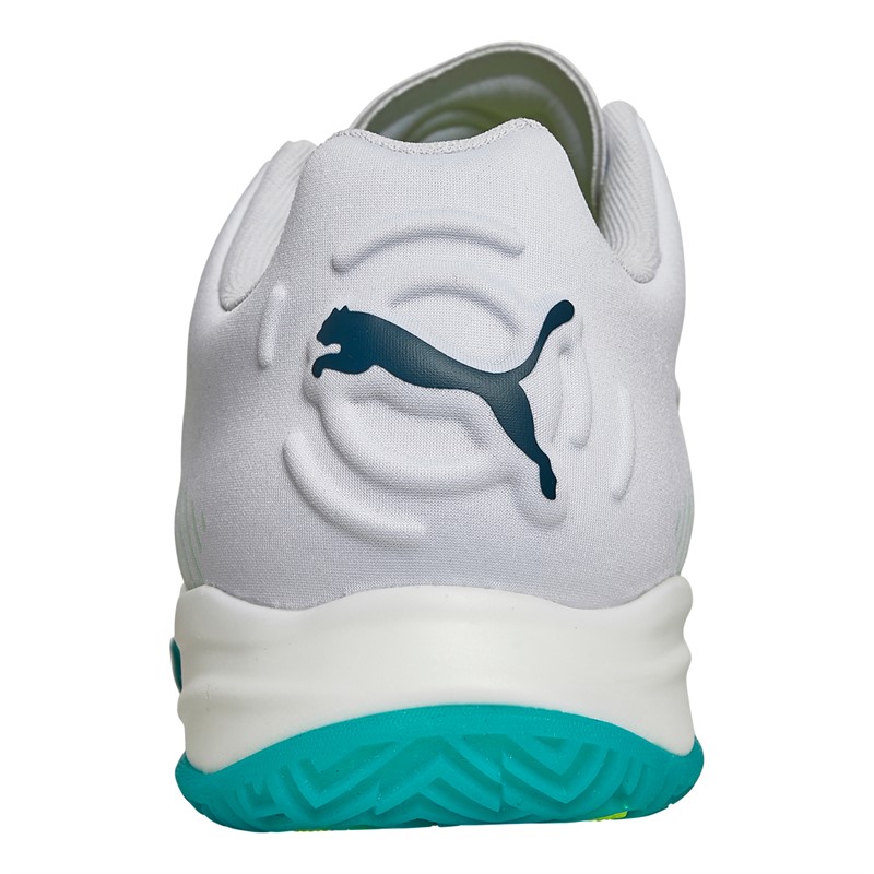 Puma Indendørs Basketball Sko Puma Hvid til Mænd Accelerate Nitro Sqd