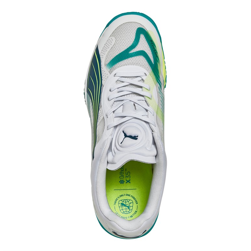 Puma Indendørs Basketball Sko Puma Hvid til Mænd Accelerate Nitro Sqd