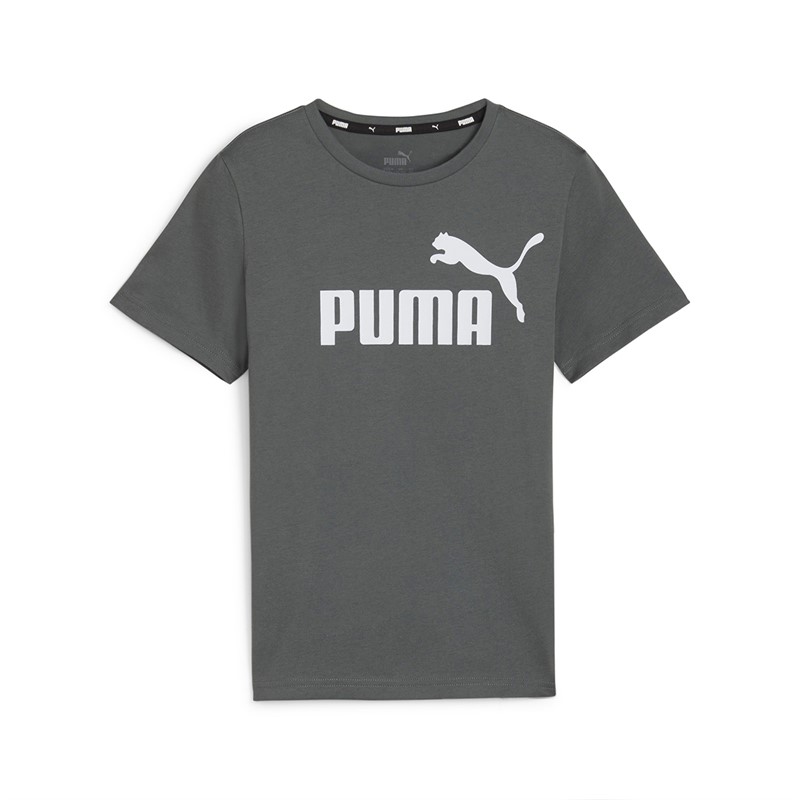 Puma T-shirt voor Jongens Grijs met groot logo