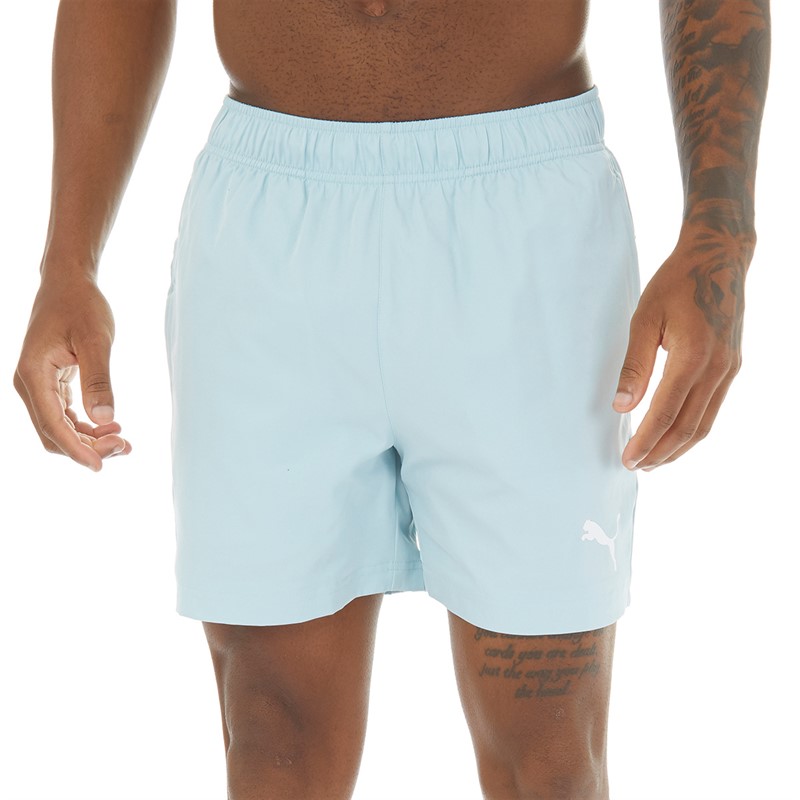 Puma Heren Essentials 5 Shorts Turquoise Surf