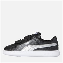 Puma Mädchen Infant Smash 3.0 Glitz Glam V Sneaker Schwarz