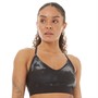 Puma Womens Low Impact Risktaker Bra Top Puma Black Print