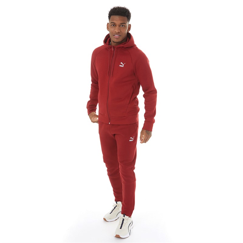 Puma Mens Classics Tech Full-Zip Hoodie Intensered