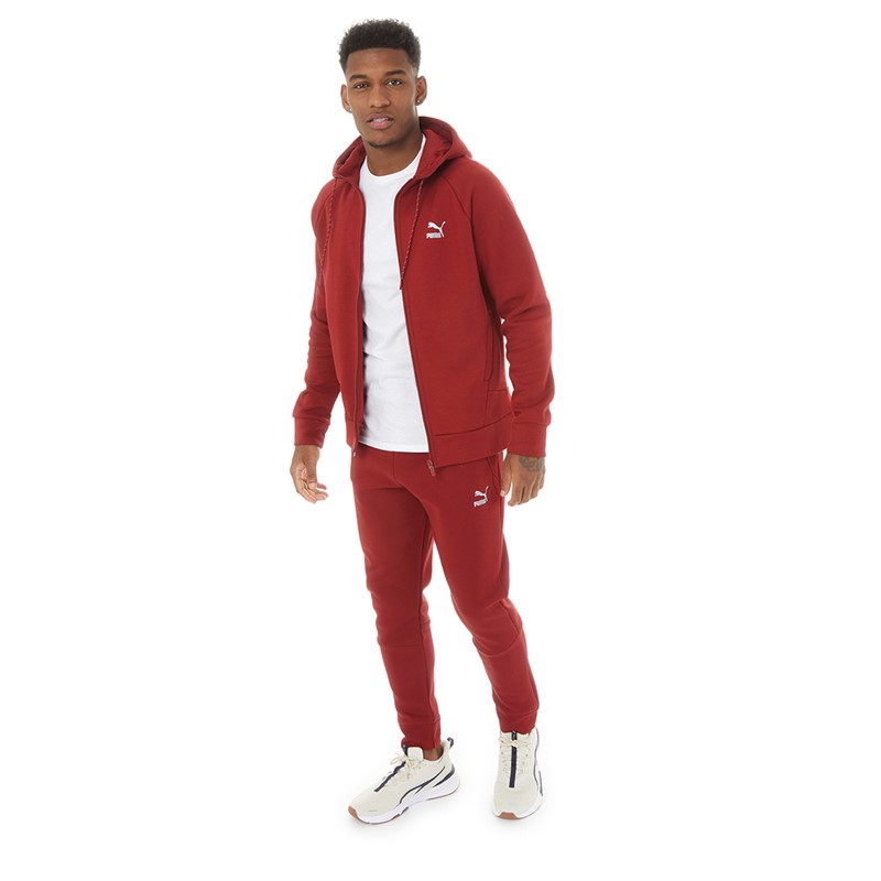 Puma Mens Classics Tech Full-Zip Hoodie Intensered