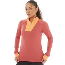 Puma Womens First Mile Mid Layer Running Top Astro Red