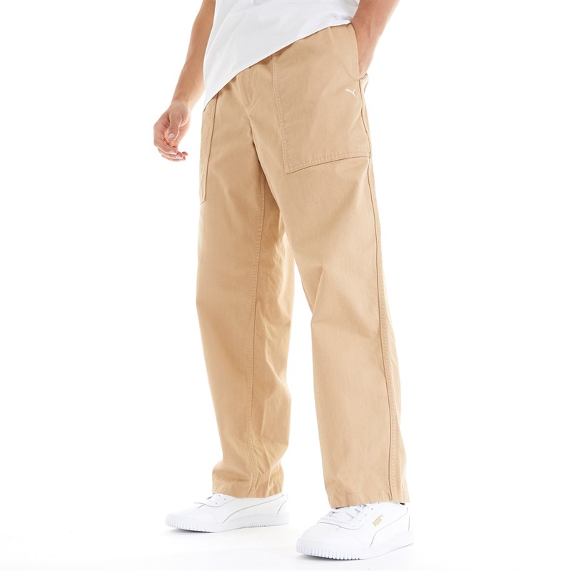 Puma Mens MMQ Trousers Tan