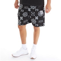 Puma Mens Booster Clyde Print Basketball Shorts Puma Black