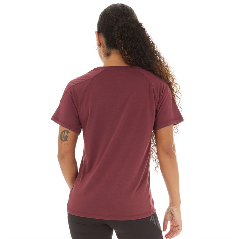 Puma Womens Evostripe T-Shirt Dark Jasper