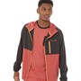 Puma Mens First Mile Woven Running Jacket Black/Red