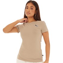 Puma Womens Better Essentials T-Shirt Oak