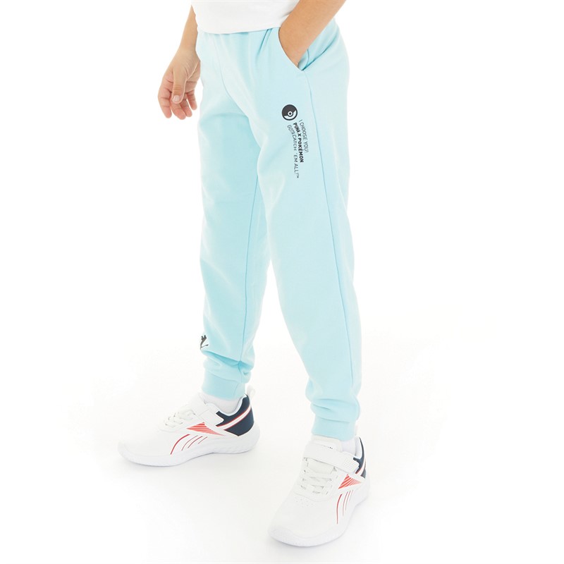 Puma Junior X Pokemon Joggers Aqua