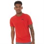 Puma Mens Active Soft Drycell T-Shirt High Risk Red