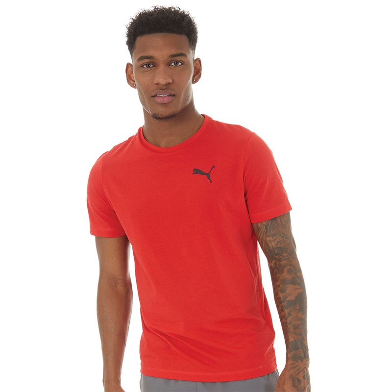 High risk red puma shirt on sale