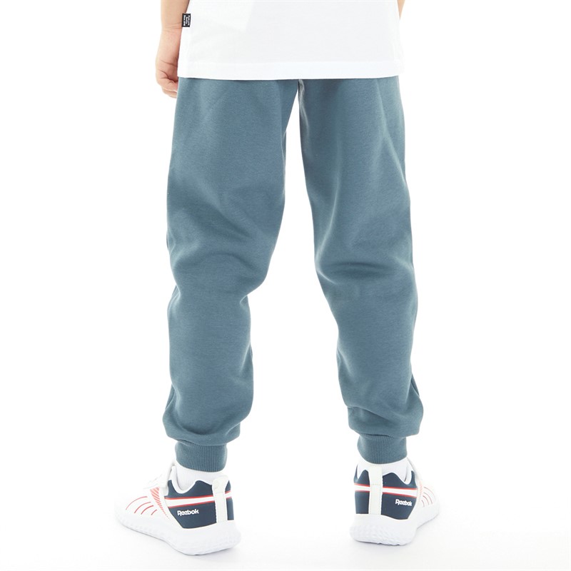 Puma Junior Boys Essentials Logo Joggers Sky Gray