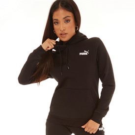 Buy Puma Womens Essentials Small Logo Hoodie Puma Black