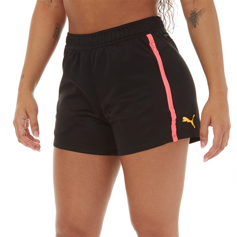 Puma Womens IndividualBLAZE Shorts Puma Black