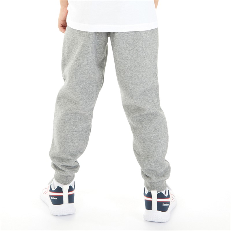 Puma Junior Boys Essentials Logo Joggers Med Grey Heather