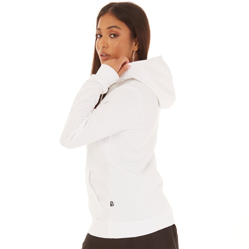 Puma Womens Essentials Small Logo Hoodie Puma White