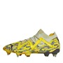 Puma Mens Future Ultimate MXSG Mixed/Soft Ground Football Boots Grey/Yellow