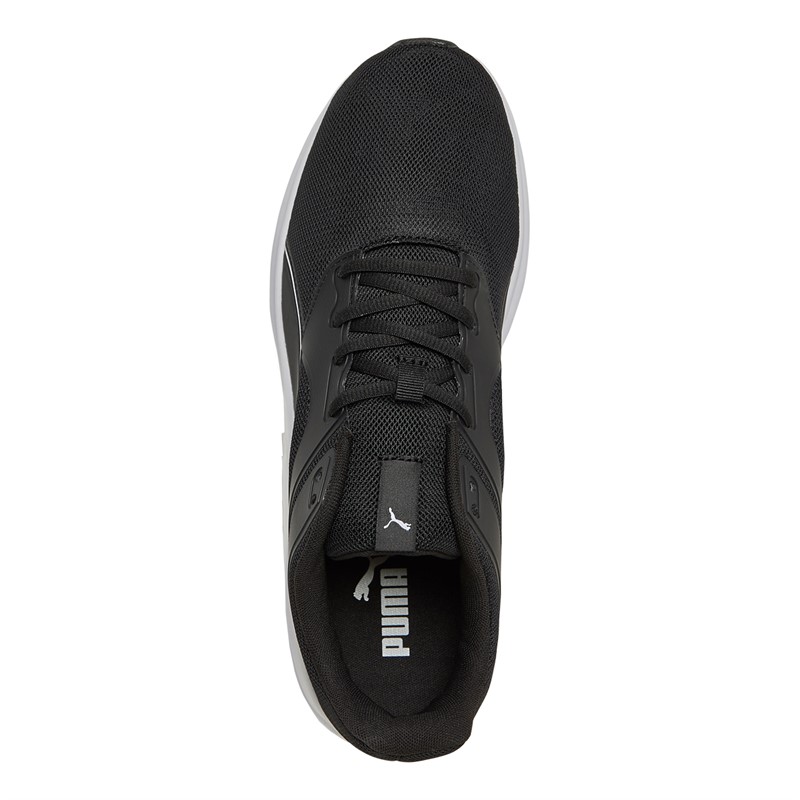 Puma Mens Transport Neutral Running Shoes Black/White