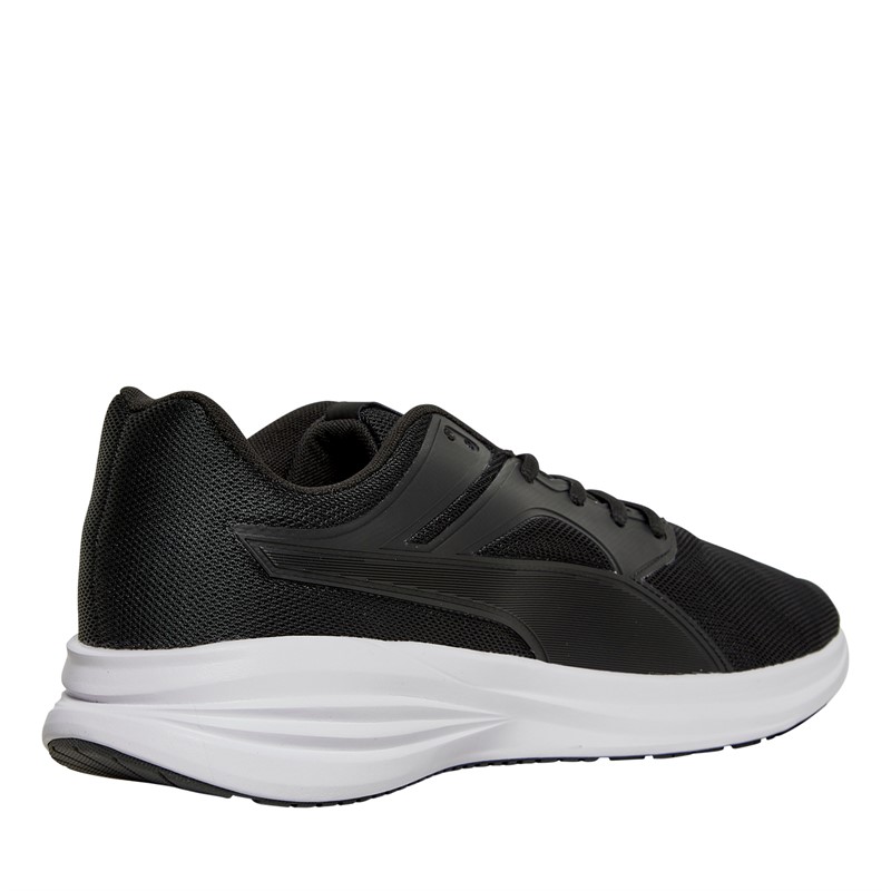 Puma Mens Transport Neutral Running Shoes Black/White