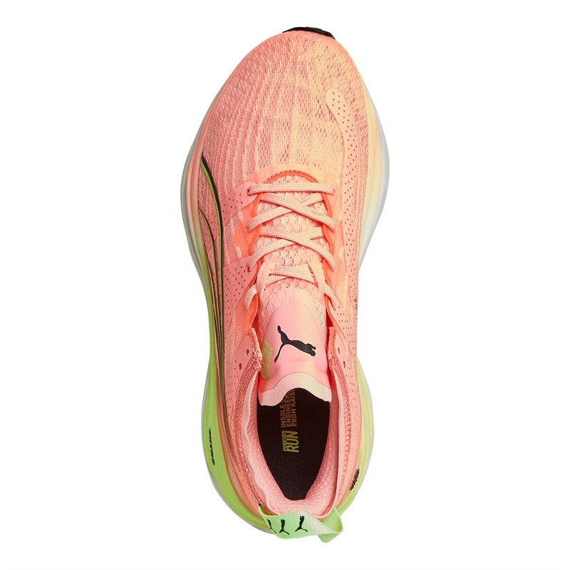 Puma Womens Foreverrun Nitro Dream Rush Neutral Running Shoes Pink/Green